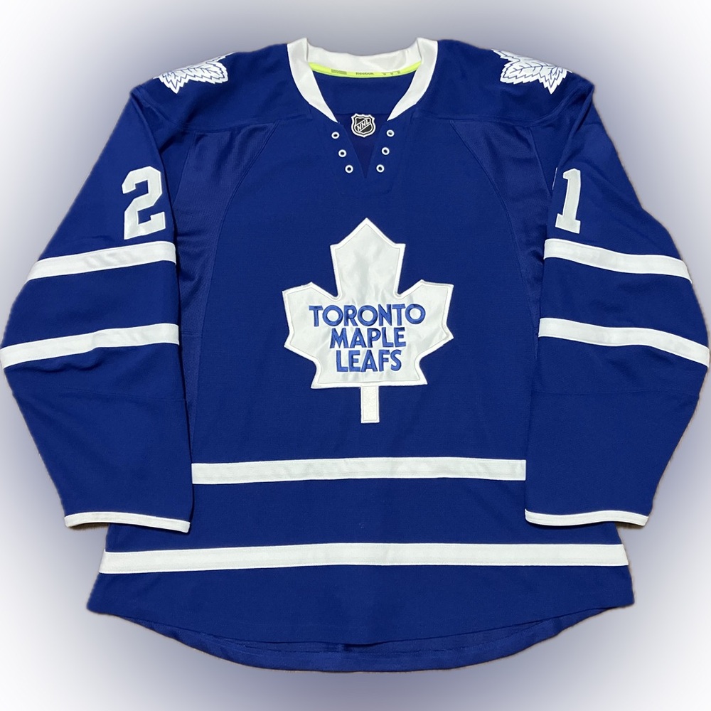 Toronto Maple Leafs James Van Riemsdyk Reebok Edge NHL Hockey Jersey Size 50
